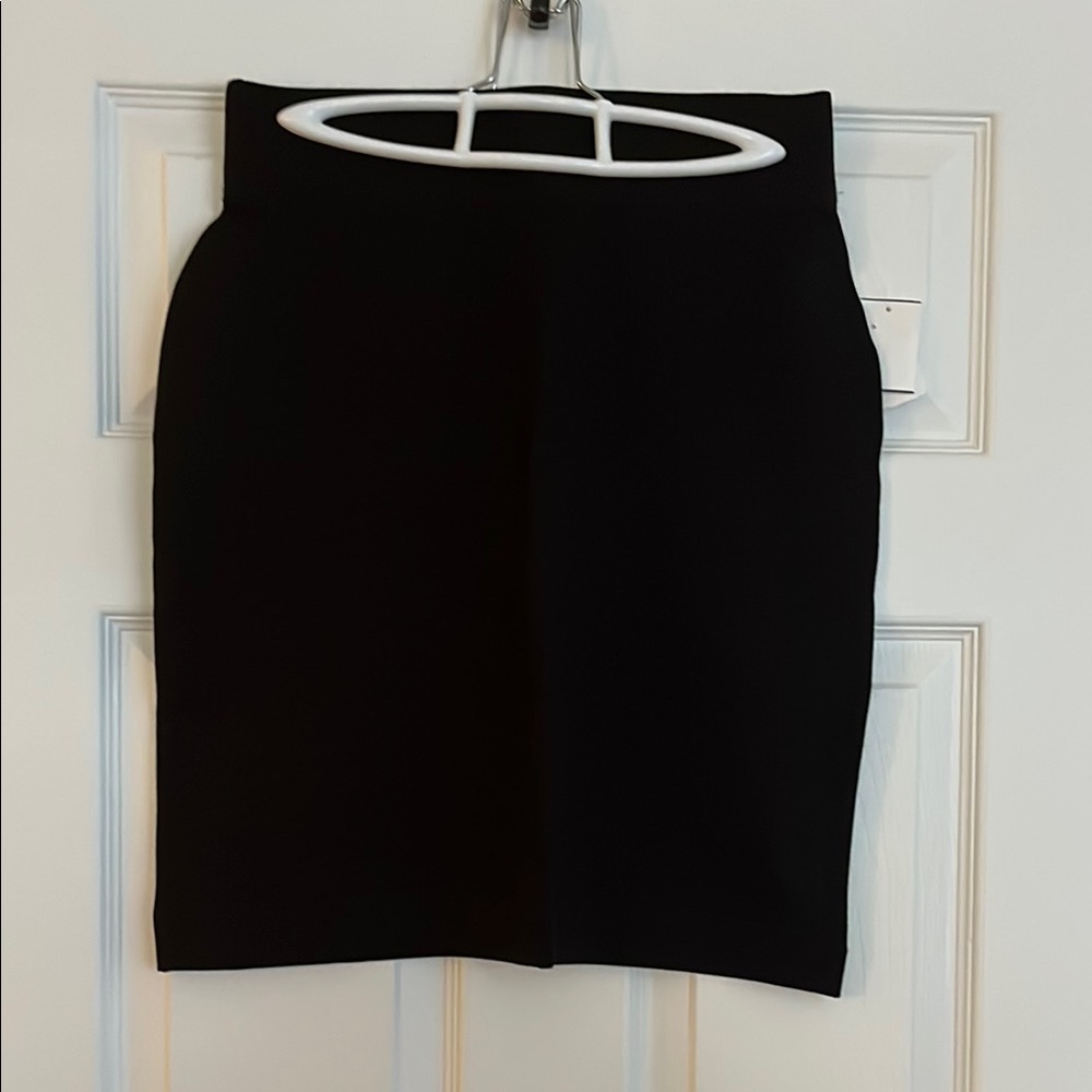 Neiman Marcus Black Mini Pencil Skirt for Work